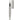 Front View of Silver Recycled Stainless Steel Rollerball Pen plain