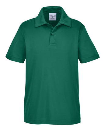 Front View of Sport Forest Youth Zone Performance Polo - TT51Y