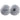 Front View of White Bridgestone Tour B RX Golf Balls - 12 Pack