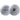 Front View of White Bridgestone Tour B X Golf Balls - 3 Pack