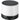 Front View of White Cylinder Bluetooth Speaker plain