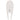 Front View of White Divot Tool with Ball Marker
