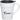 Front View of White Habanera 10oz Ceramic Mug