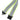 Front View of Yellow Recycled Polyester Reflective Lanyard