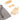 Gray Bamboo Golf Tee Set with Recycled Pouch plain
