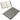 Gray Conclave Refillable Leatherette Journal with Pen plain