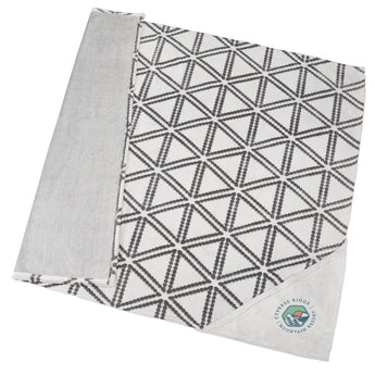 Gray Sculpture Print Ultra Plush Blanket