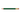 Green Golf Pencil (Hex with eraser) plain