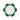 Green/White Ahead Poker Chip with Ball Marker plain