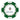 Green/White Ahead Poker Chip with Ball Marker