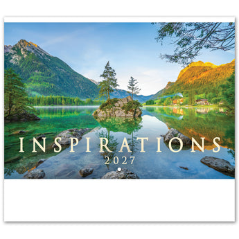 Inspirations Spiral Wall Calendar plain grouped