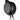 Left View of Black Rewired Recycled Bluetooth Headphones plain