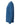 Left View of Heather Cool Blue CVC Long Sleeve T-Shirt - 6211