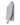 Left View of Heather Grey Women's Cotton Relaxed Long Sleeve T-Shirt - 3911