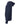 Left View of Navy Sponge Fleece Full-Zip Hoodie - 3739