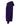 Left View of Team Purple Sponge Fleece Full-Zip Hoodie - 3739