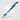 Light Blue - Black - Chrome La Jolla Softy Brights Pen
