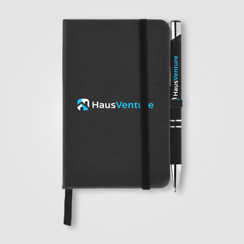 Miller Notebook & Tres-Chic Softy Pen Gift Set