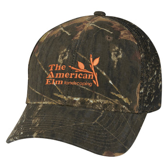 Mossy Oak® Hunter's Retreat Mesh Back Camouflage Cap grouped