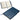 Navy Blue Conclave Refillable Leatherette Journal with Pen plain