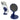 Navy Blue Pillar Magnetic Collapsible Phone Stand with Magnetic Base plain