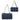 Navy Blue Premium Barrel Fleece Picnic Blanket plain