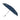Navy Elements 39" Recycled rPET Manual Mini Folding Umbrella plain