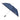 Navy Elements 58" Recycled rPET Auto Open Travel Folding Umbrella