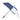 Navy-White Elements 60" Recycled rPET Auto Open Dual Canopy Golf Umbrella