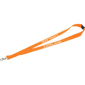 Orange Lanyard with Lobster Clip