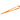 Orange Lanyard with Lobster Clip