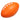 Orange Small Football Stress Reliever plain