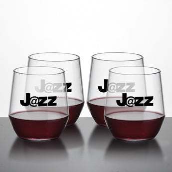 Poolside Tritan™ Stemless Wine Glass - 15oz (Set of 4)