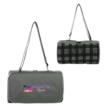 Premium Barrel Fleece Picnic Blanket