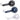 Quiet Breeze Rechargeable Hand Fan with Carabiner plain