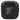 Rear View of Black Recycled ABS Whammo 2 Bluetooth Speaker plain