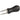 Rear View of Black Recycled Retractable Divot Tool w/ Ball Marker plain