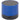 Rear View of Blue Cylinder Bluetooth Speaker plain