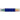 Rear View of Blue Scripto® Quad Highlighter