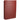 Rear View of Red FSC® Mix Pedova™ Zippered UltraHyde Padfolio plain