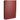 Rear View of Red FSC® Mix Pedova™ Zippered UltraHyde Padfolio plain