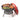 Red Cuisinart Outdoors® 14" Charcoal Grill