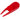 Red Divot Tool with Ball Marker plain