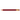 Red Golf Pencil (Round, Eraser) plain