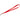 Red Lanyard with Bulldog Clip