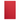 Red Rime FSC Paper Soft Cover Lined Notebook - A5 plain