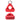 Red Triangle Phone Stand plain