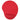 Red Wave Non-Slip Mouse Pad with Gel Wrist Rest plain