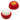 Red Well-Rounded Convex Lip Balm