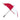 Red-White Elements 60" Recycled rPET Auto Open Golf Umbrella plain